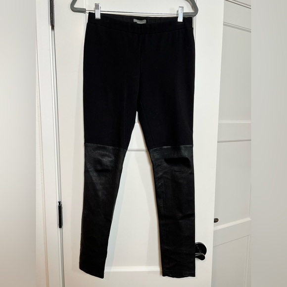 Vince  Black Half Leather And Leggings (Med) - Picture 5 of 6